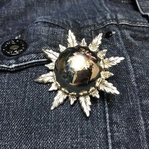 🌻SunFlower Vintage Pin Brooch Flare 80’s 90’s